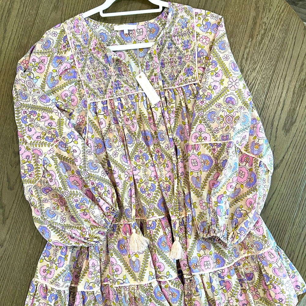 Olivaceous babydoll tunic/dress